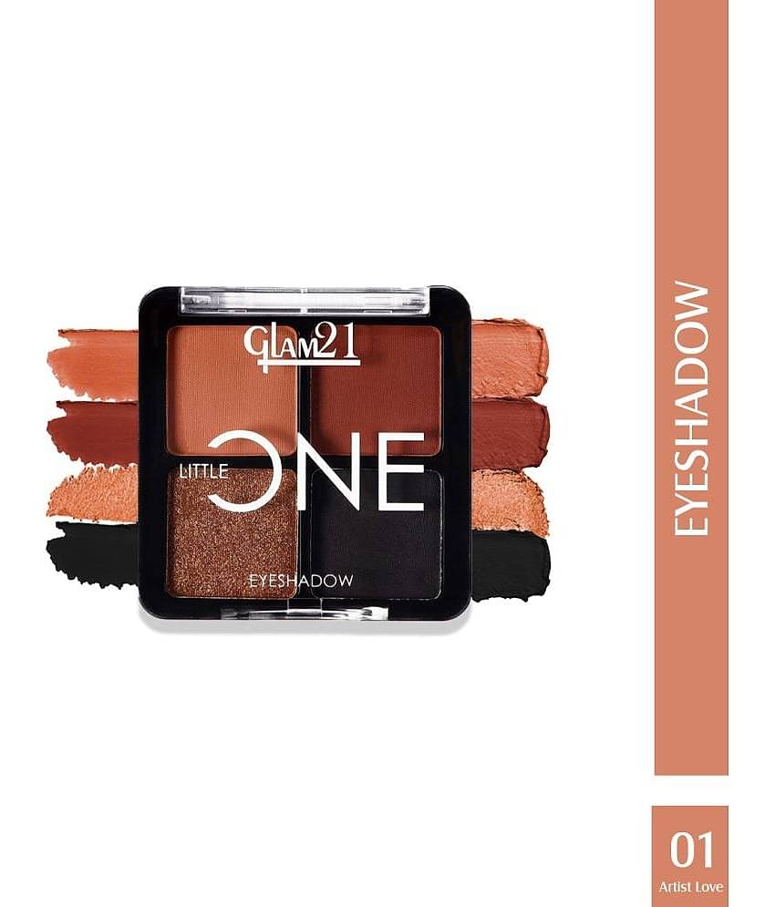 Glam21 Little One 4in1 Eyeshadow Palette Ultra pigented Long Lasting 3.5g Firework-01