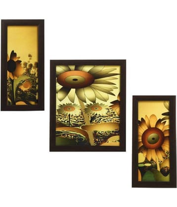 Indianara Synthetic Painting With Frame