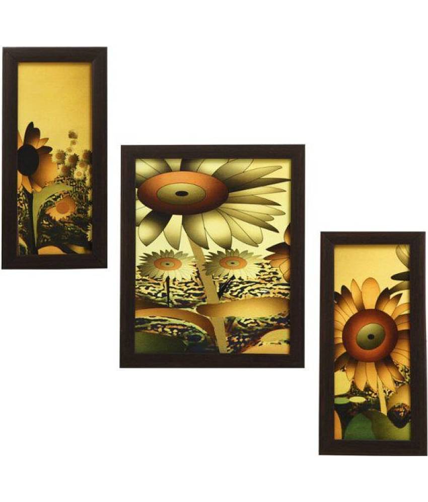 Indianara Synthetic Painting With Frame