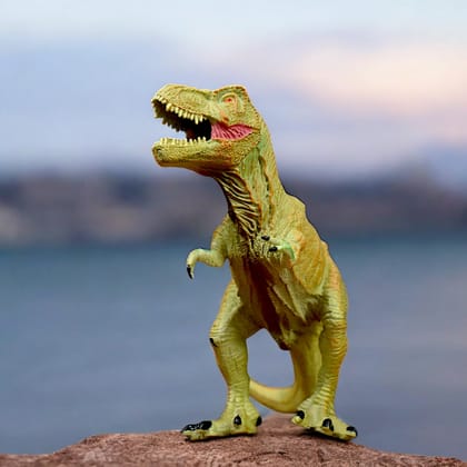 Dinosaur Action Figure - Realistic 10-inch Tyrannosaurus Rex (T. Rex) Toy