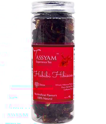 Tassyam Hibiscus Tea Loose Leaf 40 gm