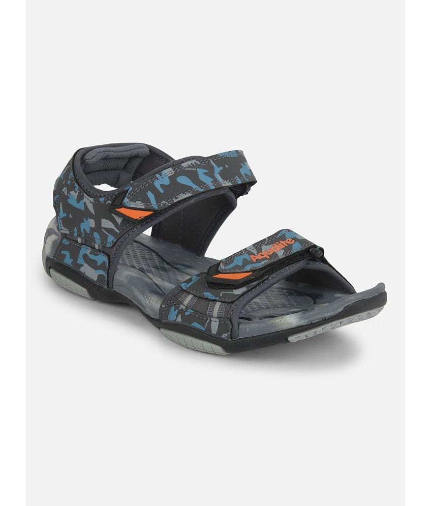 Aqualite - Grey Melange Men's Sandals - None