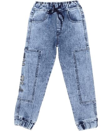 Cremlin Clothing Pack of 1 Boys Cotton Blend Jeans ( Blue )