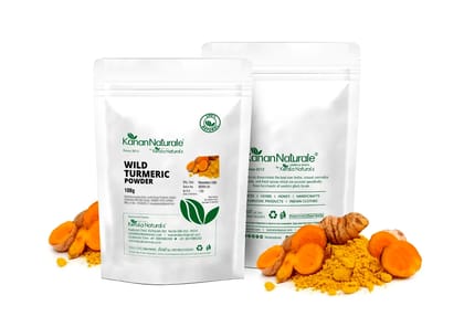Kerala Naturals Wild Turmeric Powder 100 gm & Rose water 100 ml  by Kerala Naturals