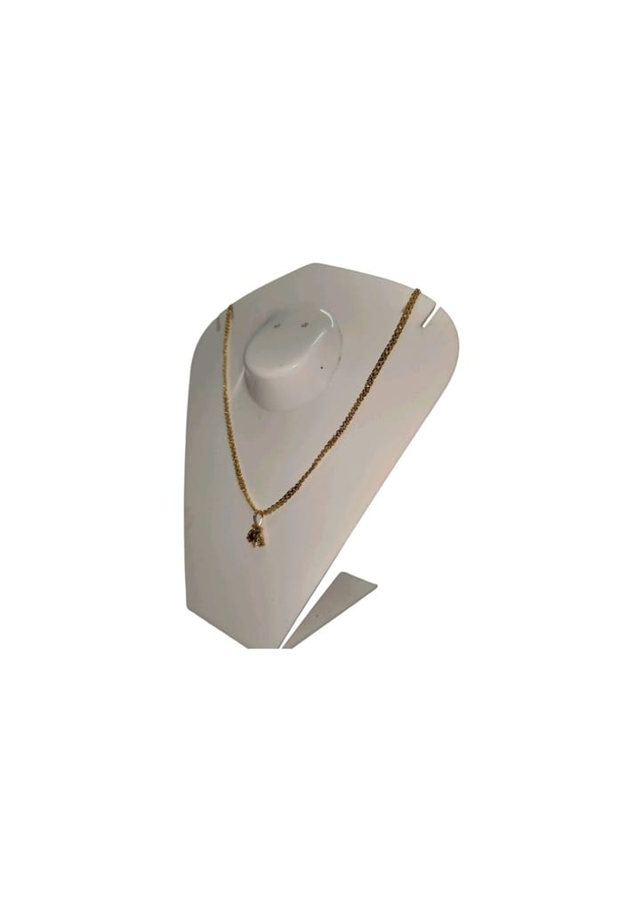 Gold Plated Traditional Pendant Set with Chain for Women