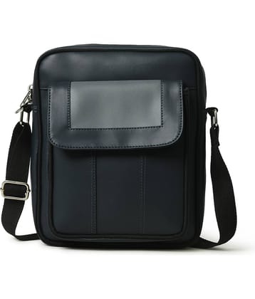 MATRICE - Blue Solid Messenger Bag