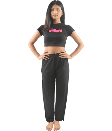 DESHBANDHU DBK Pack of 1 Cotton Regular Women's Casual Pants ( Black )