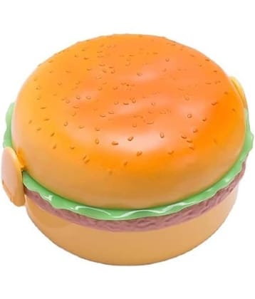 THRIFTKART burger lunch box Plastic Lunch Box 3 - Container ( Pack of 1 )