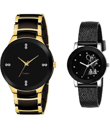 Cosmic - Black Metal Analog Men's Watch