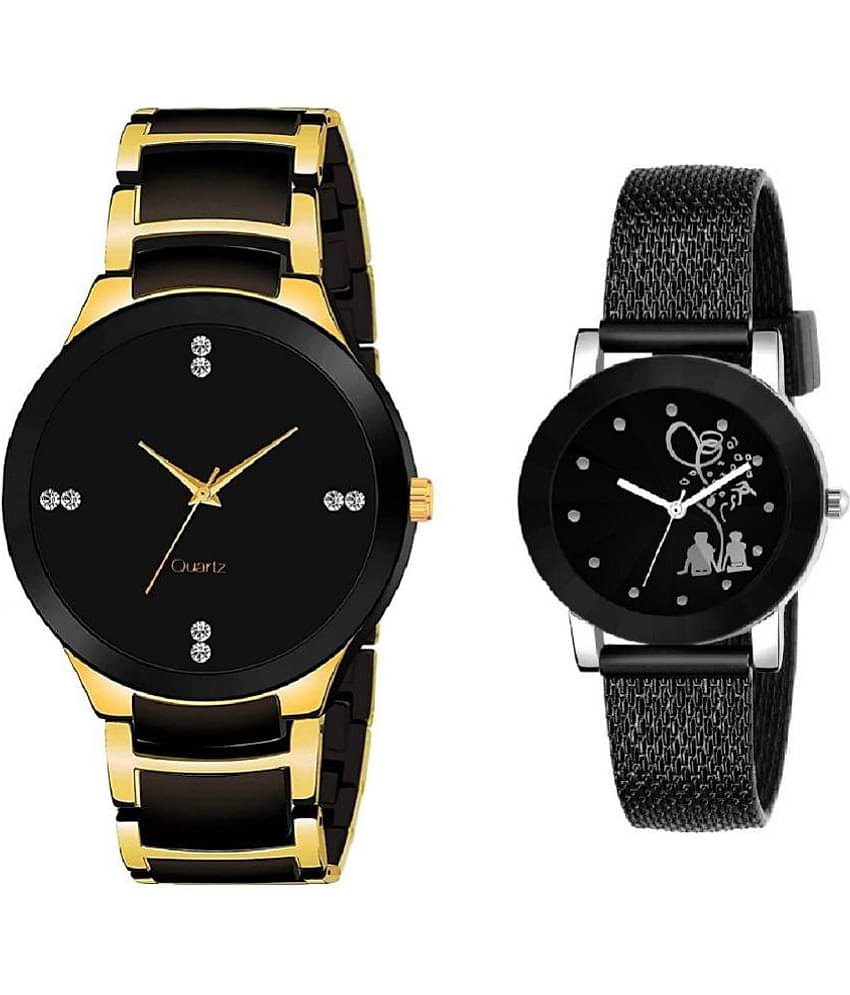 Cosmic - Black Metal Analog Men's Watch