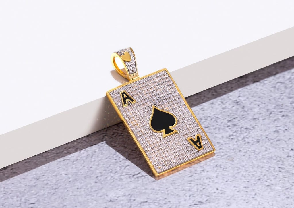 Ace Of Spades Pendant