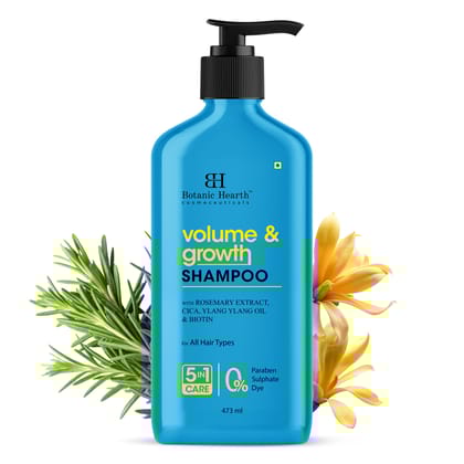 Volume & Growth Shampoo with blend of Rosemary & Cica