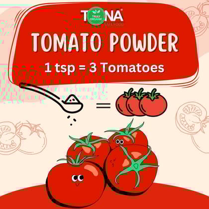 Tona Organic Tomato Powder, 100 gm
