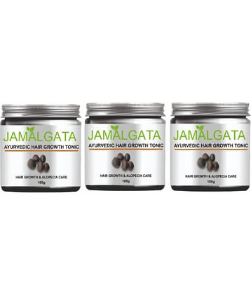 GABANA Jamalgata Hair Growth Powder For Hair Fall Control Solution 100 gm Pack of 3