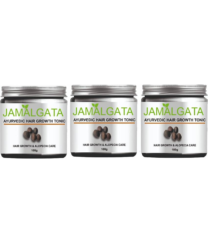 GABANA Jamalgata Hair Growth Powder For Hair Fall Control Solution 100 gm Pack of 3