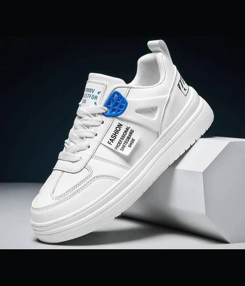 Xtoon White Men's Lifestyle Shoes