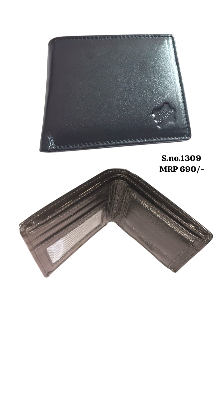 Genuine leather wallet for men