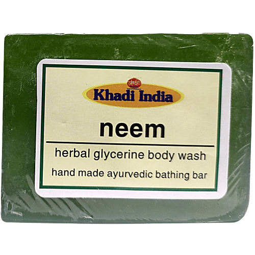 Khadi Body Wash - Neem Glycerine, 125 g