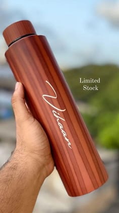 Personalised Name Wooden bottles