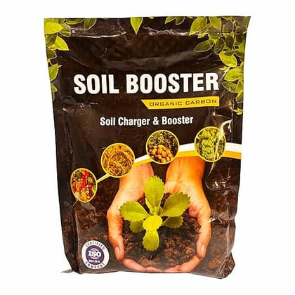Soil Booster Organic Carbon Soil chgarger and booster Soil Conditioner for Home Garden, fruits, vegetables, Flowers - 1kg