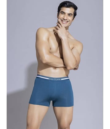 John Players Teal John Players Trunks Cotton Men's Trunks ( Pack of 1 )