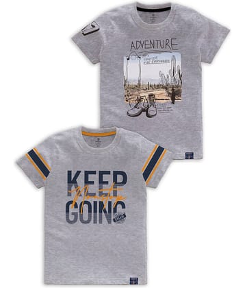 CODEZ Pack of 1 Boys Cotton Blend T-Shirt ( Multi Color )