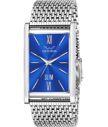 LOUIS DEVIN - Silver Metal Analog Men's Watch
