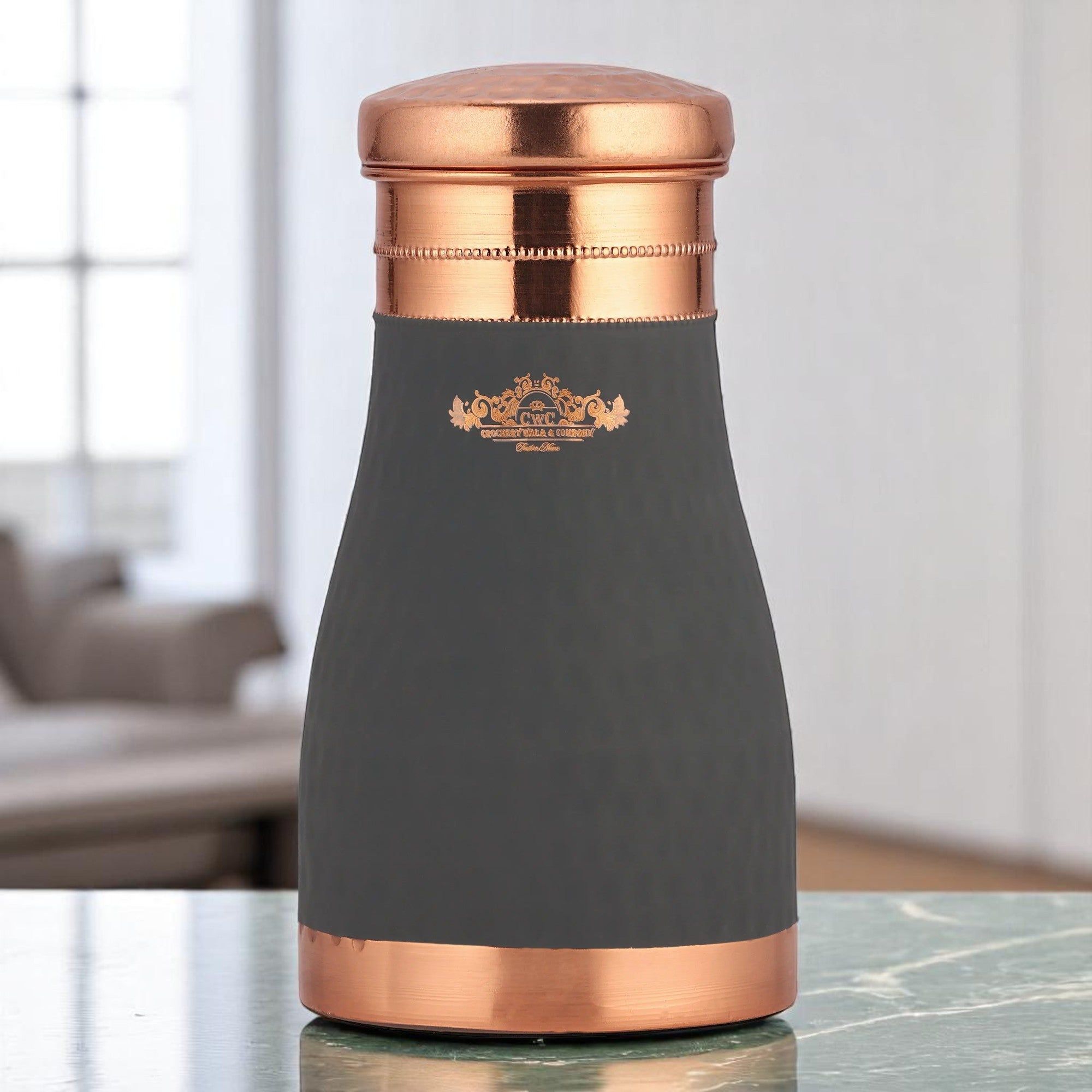 Pure Copper Hammer Jar for Stylish Home Décor-CHERRY