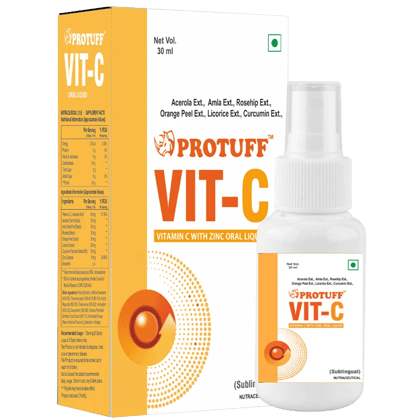 Vitamin C with Zinc Sublingual (Oral) Spray - 30ml  (30 Servings)
