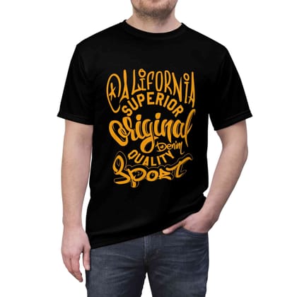 Premium Cotton T-Shirts with Bold Graphic DTF Prints (Color-Black, Size-XL)