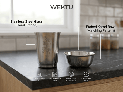 3pcs Glasses+ 3pcs Bowls
