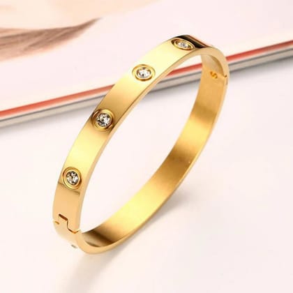 Gold-Plated Love Bracelet