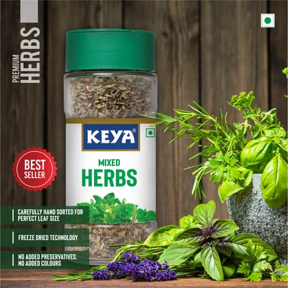 Keya 100% Natural Mixed Herbs | Pure & Refreshing | Manually sorted | Freeze Dried Herb | Export Quality | Rich aroma that Lasts |