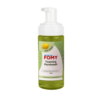 Intercorp Fomy Antibacterial Soft Refreshing Foam Hand Wash - 160ml (Baby Lemon) Intercorp Fomy Antibacterial Soft Refreshing Foam Hand Wash - 160ml (Baby Lemon)