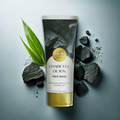 Body Cupid Charcoal Detox Face Wash - 100 ml