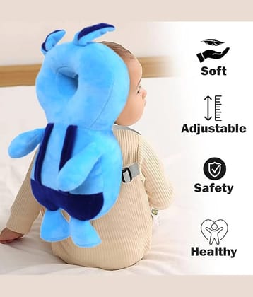 HUG PUPPY Blue Cotton Baby Helmet