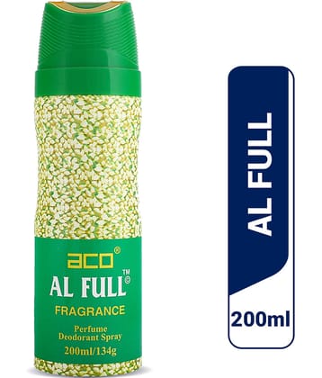 Aco Al Full Deodorant Body Spray For Men & Women, 200ml