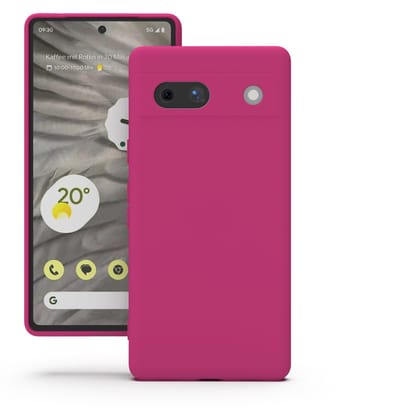 YATWIN Silicone Back Case for Google Pixel 7A, Soft-Touch Phone Back Cover for Google Pixel 7A - Magenta YATWIN Silicone Back Case for Google Pixel 7A, Soft-Touch Phone Back Cover for Google Pixel 7A - Magenta - Magenta / Google Pixel 7A