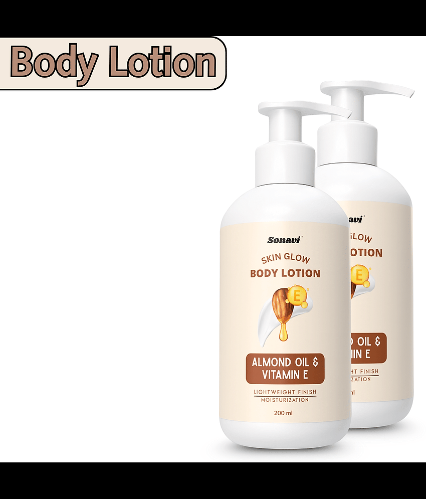 Sonavi Nourishment Lotion For All Skin Type 200 ml ( Pack of 2 )
