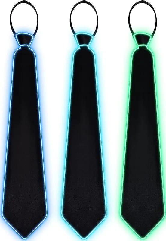 LED Light Up Tie - 1PC - Party and Festive Needs | Buy online on ZillyBuy