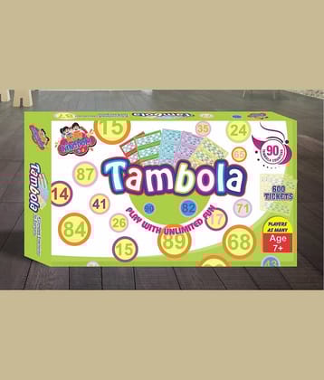 Tambola Game Set with 600 Bingo Tickets, Indoor Board Games, Housie Game Set with Tambola Tickets Booklet for Ladies Kitty, Adults & Family (Complete Game Box)