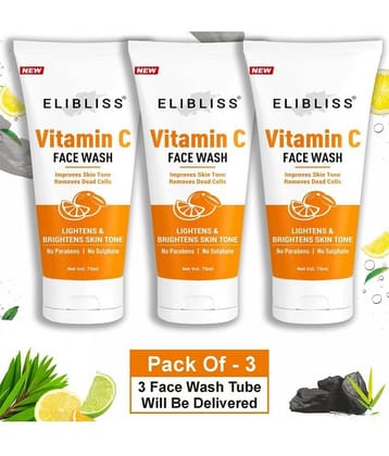 Elibliss - Refreshing Face Wash For All Skin Type ( Pack of 3 )