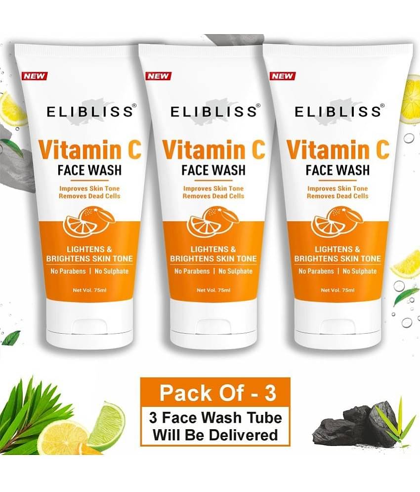 Elibliss - Refreshing Face Wash For All Skin Type ( Pack of 3 )