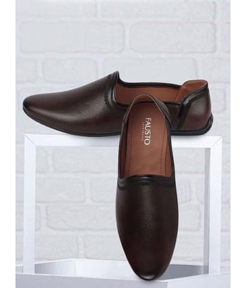 Fausto Brown Mens Jutti - None