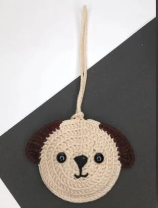 Handmade crochet emoji Pouch, cute emoji coin pouch, air pods pouch, keychain pouch, bag charm, multi A purpose storage  Pouch Pack Of 4