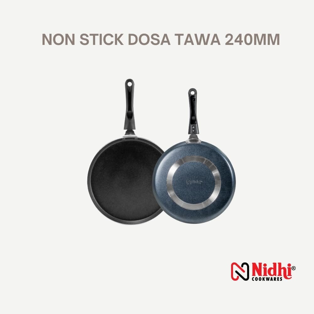 Nidhi Non-Stick Dosa Tawa, 260 Mm, Aluminium