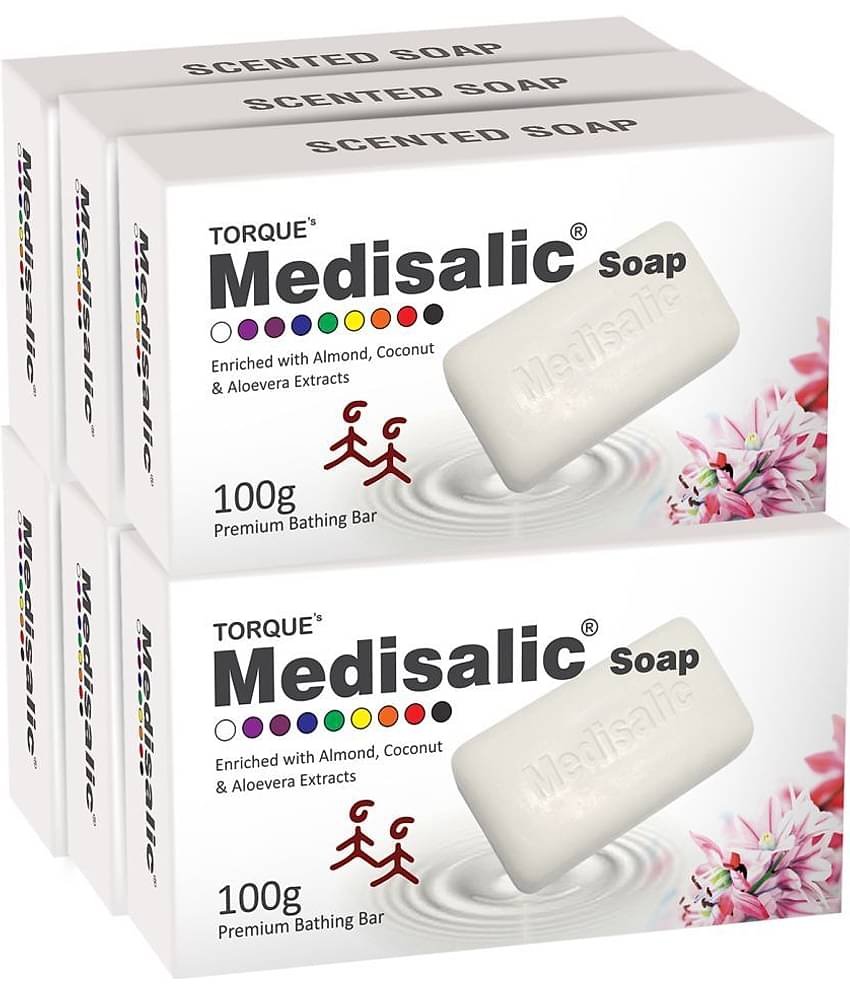 Medisalic - Antibacterial Bathing Bar for All Skin Type ( Pack of 6 )