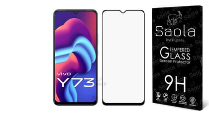 Saola 11D Tempered Glass For Vivo Y73 Smartphone(Pack Of 1)With Free Installation Kit. Full Screen Coverage. If Received Damaged-6.44 Inch Saola 11D Tempered Glass For Vivo Y73 Smartphone(Pack Of 1)With Free Installation Kit. Full Screen Coverage. If Rec