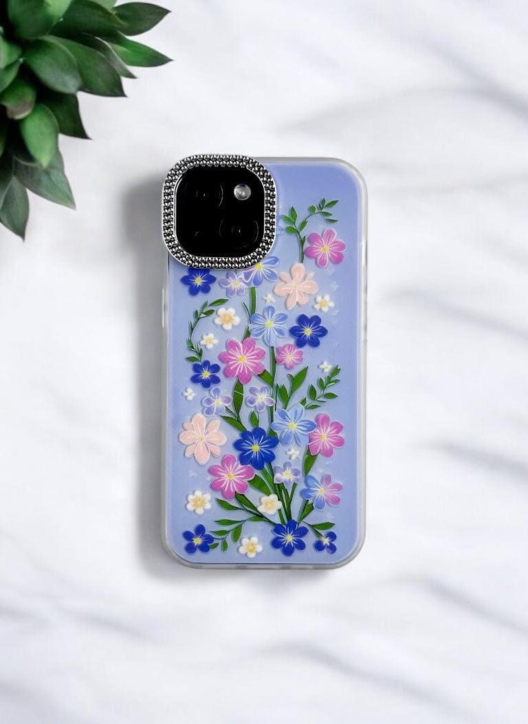 Pastel Paradise Floral Case for iPhone 15