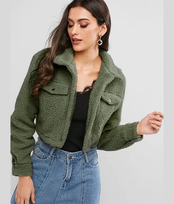 PP Kurtis - Woollen Green Jackets Pack of 1